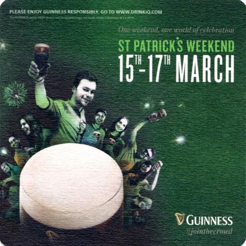 dublin l-irl guinness guinness st quad 11b (185-u l bierglas & biertrinker) 